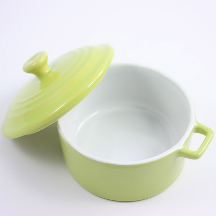 Cocotte ouverte verte